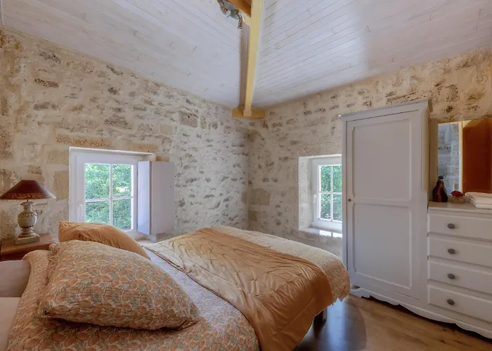 Semesterbostad Le Moulin De Bafave Périssac